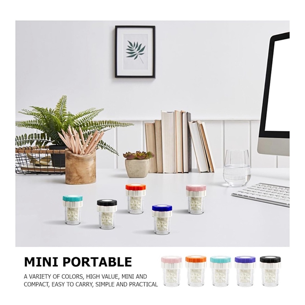 6pk - Mini Contact Lens Washer Case - Picture 13 of 13